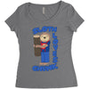 sloth loves chunk Women's Triblend Scoop T-shirt