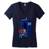 back to his roots Women's V-Neck T-Shirt