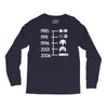 control pad timeline Long Sleeve Shirts
