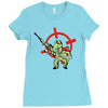 tortue tueuse de mario bros Ladies Fitted T-Shirt