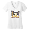 my happy place Women's V-Neck T-Shirt