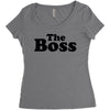 The Boss Women's Triblend Scoop T-shirt