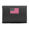 usa flag navy american Accessory Pouches