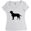 dog Women's Triblend Scoop T-shirt