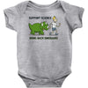bring back dinosaurs Baby Bodysuit