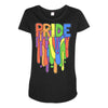 lgbt prom fundraiser Maternity Scoop Neck T-shirt