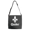 quebec canada Adjustable Strap Totes