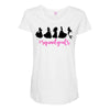 Squadgoals Princess Maternity Scoop Neck T-shirt