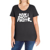 popular han shot first Ladies Curvy T-Shirt