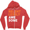 relentlessly awesome Zipper Hoodie