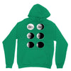 the phases of the moon of laika dog Unisex Hoodie