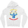 snakes are awesome Zipper Hoodie