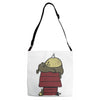 my neighbor totoro 1 Adjustable Strap Totes