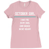 October Girl Ladies Fitted T-Shirt
