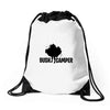 bush camper Drawstring Bags