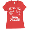 trust me pirate Ladies Fitted T-Shirt