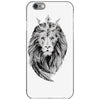 lion with crown iPhone 6/6s Case
