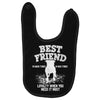 Best Friend Pitbull Baby Bibs