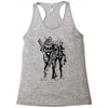 cable and deadpool Racerback Tank