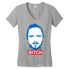 breaking bad american apparel walter Women's V-Neck T-Shirt