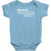my drinking shirt funny Baby Bodysuit