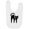 cat black Baby Bibs