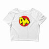 danger mouse 80's Crop Top