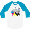 printer 3/4 Sleeve Shirt