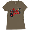 mega pool Ladies Fitted T-Shirt