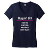August Girl Women's V-Neck T-Shirt