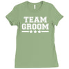 team groom mens stag Ladies Fitted T-Shirt