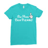 One More Beer Please Ladies Fitted T-Shirt