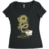 dragon flavor Women's Triblend Scoop T-shirt