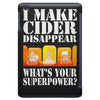 funny i make cider disappear, ideal gift or birthday present. iPad Mini Case