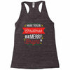 may your christmas be merry &amp; bright Racerback Tank