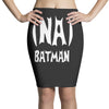 '(na) 16 batman' funny mens funny movie Pencil Skirts
