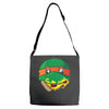 pizza turtle Adjustable Strap Totes