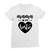 Mama is My Bestie Ladies Fitted T-Shirt