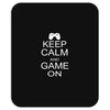keep calm and game on Mousepad