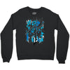 blue vectorfunk Crewneck Sweatshirt