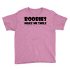 boobies make me smile (2) Youth Tee