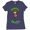 toasty zombie Ladies Fitted T-Shirt