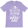 You Cant Scare Me I am Biker Dad T-Shirt