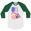 i'm the captain in the war 3/4 Sleeve Shirt
