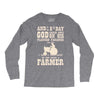 the 8th day god made farmers Long Sleeve Shirts
