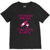 rescued some wine V-Neck Tee