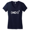 ( ho ! ) 3 Women's V-Neck T-Shirt