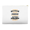 Super Cool Grandson Of A Freaking Awesome Mother Accessory Pouches