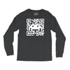 space alien qr code Long Sleeve Shirts