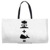 nuke the whales Weekender Totes